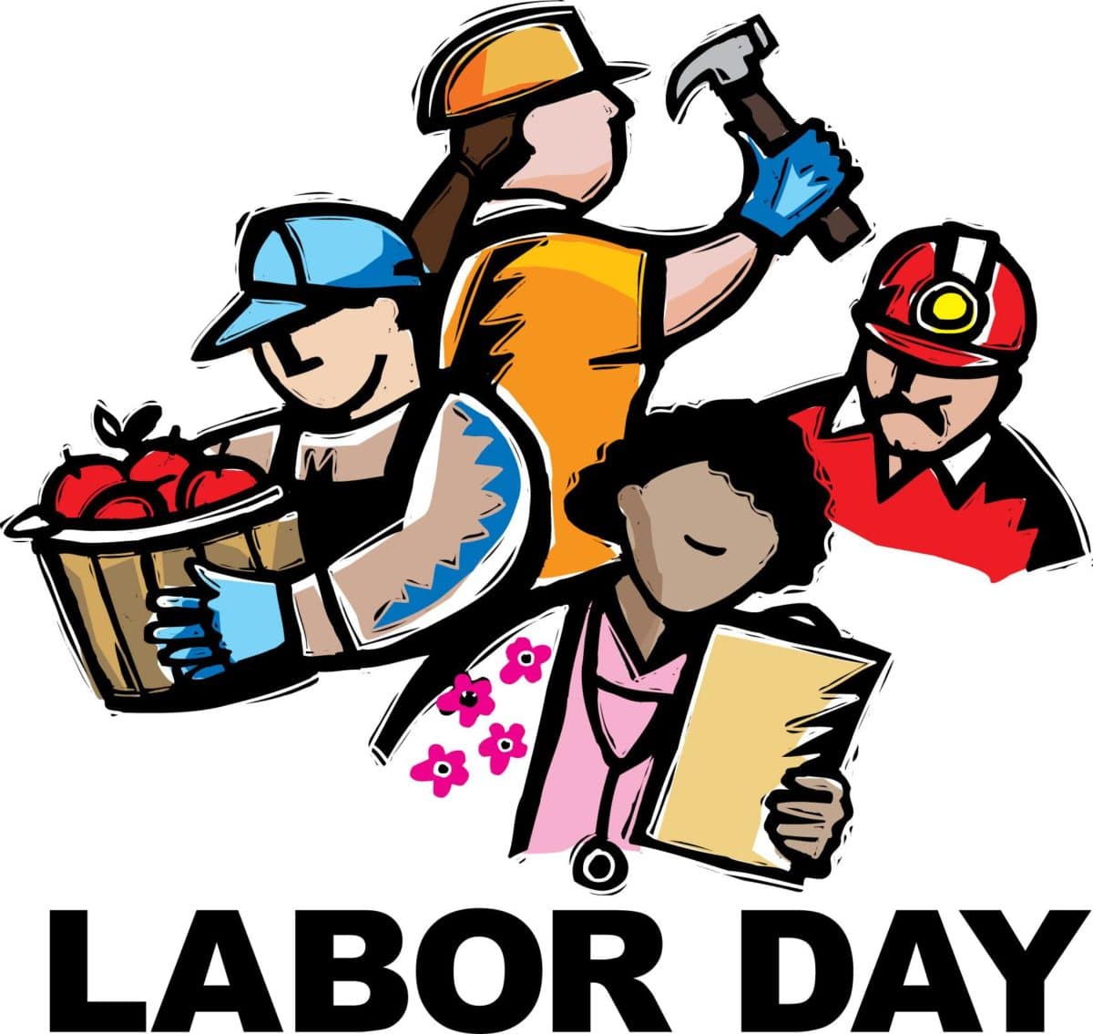labor day clip art free